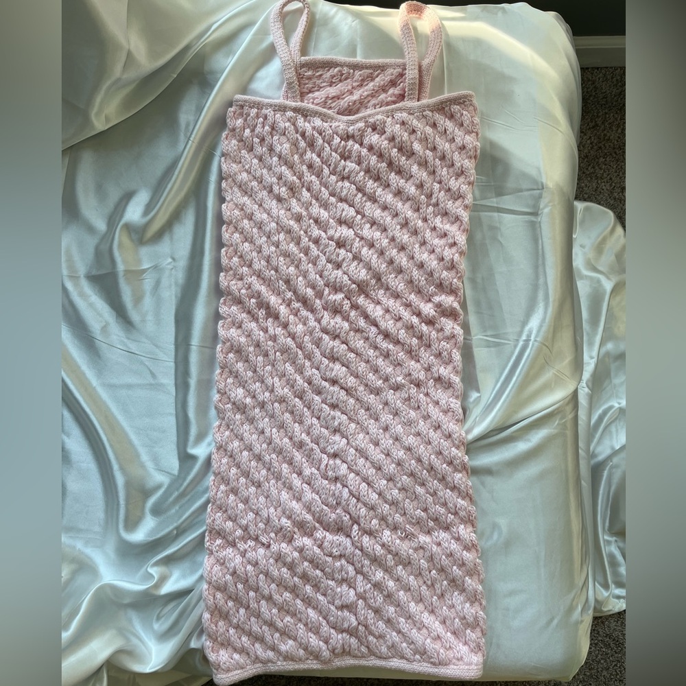 ISA BOULDER Pink Cereal Minidress - Picture 6 of 8